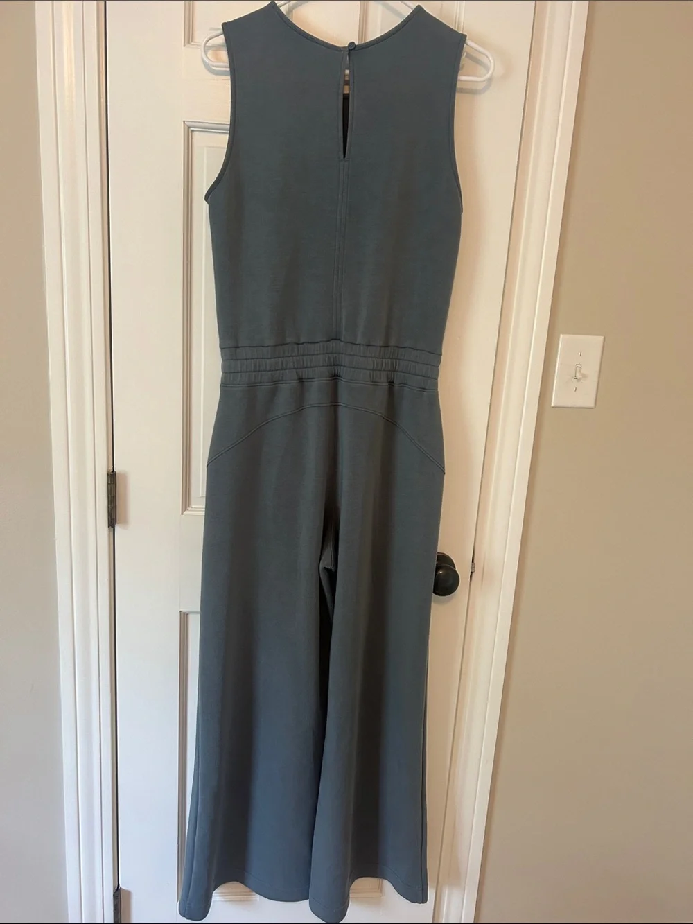 SPANX Air Essentials Jumpsuit in Hazy Blue Gray